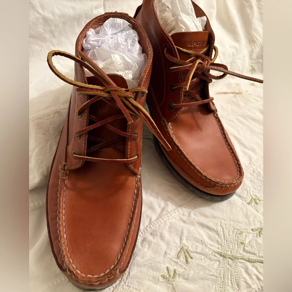 Sperry x J.Crew Top-Siders Leather Chukka Boots - Picture 5 of 16